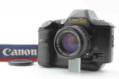 No US Duty [Exc+5 w/Strap] Canon T90 Film Camera FD 50mm f/1.4 Lens From JAPAN - Image 1 of 4