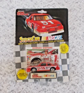 1990 Nascar Racing Champions Morgan Shepherd #15 Die Cast StockCar scala 1:64 - Foto 1 di 3
