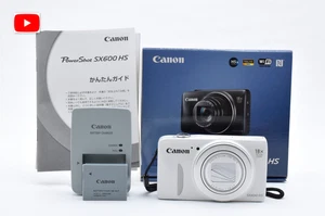 [Near Mint in/Box] Canon PowerShot SX600 HS White Digital Camera From Japan - Picture 1 of 12