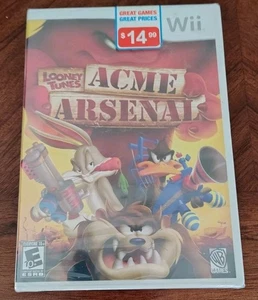 NEW SEALED IN ORIGINAL PACKAGING Looney Tunes Acme Arsenal (Nintendo Wii, 2007)  - Picture 1 of 3