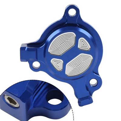 Tapa de filtro de aceite CNC Billet para moto de cross para Yamaha YZ250F WR250F YZ450F WR450F Foto 1 de 4