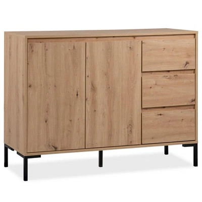 Kommode KORSIKA - Artisan Eiche - 120 cm breit Sideboard Kommode TV Sideboard - Bild 1 von 4