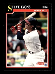 Steve Lyons ⚾ 1991 Score Baseballkarte #269 Chicago White Sox - Bild 1 von 2