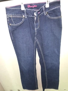 Womens Wranger Pink Theme Jeans 5/6 X 32 - Picture 1 of 5