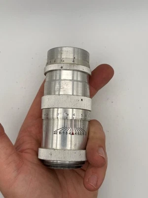 Jupiter-11 f4/135mm RED P USSR Telephoto Lens LTM M39 Mount 396 - Image 1 of 4