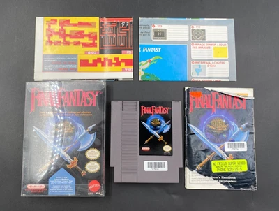 Final Fantasy (Nintendo Entertainment System, NES) con manual + carteles Foto 1 de 4