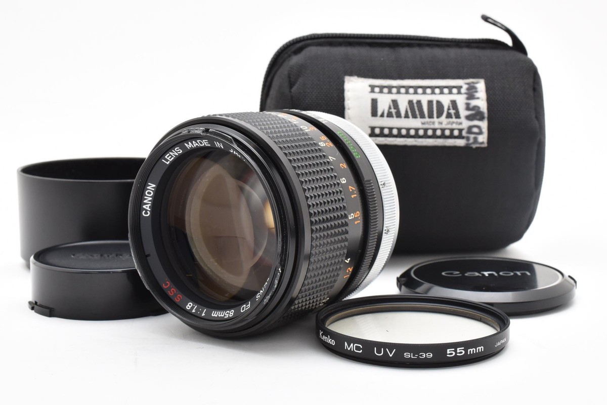 Canon FD f/1.8 Camera Lenses 85mm Focal for sale | eBay