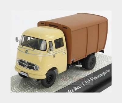1:43 PREMIUM CLASSIXXS Mercedes L319 Truck Trasporto Bestiame 1955 PREM18201 - Immagine 1 di 2