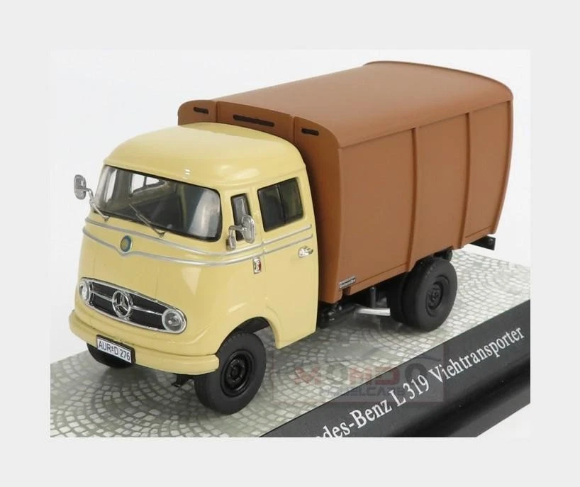 1:43 PREMIUM CLASSIXXS Mercedes L319 Truck Trasporto Bestiame 1955 PREM18201 - Immagine 1 di 2