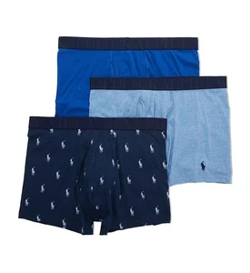 Polo Ralph Lauren NWTRP3 Stretch Cotton Classic Fit Trunks - 3 Pack - Picture 1 of 1