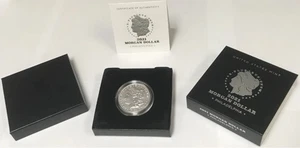 Morgan 2021 (P) .999 silver Morgan dollar  3PC. Original Packaging From Mint - Picture 1 of 9