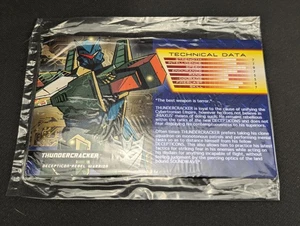 Transformers Botcon Machine Wars Thundercracker Paperwork Timelines 2013 FunPub - Picture 1 of 2