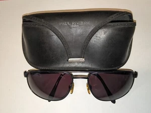 Paul Riviere PARIS Sunglasses Mens Vintage with Case - Picture 1 of 9