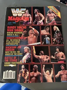 WWF MAGAZINE JUNE 1988 HULK HOGAN - Picture 1 of 7