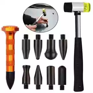 Kits de herramientas de reparación de abolladuras de carrocería de automóvil herramientas de eliminación de abolladuras sin pintura para frotar abolladuras... - Imagen 1 de 9