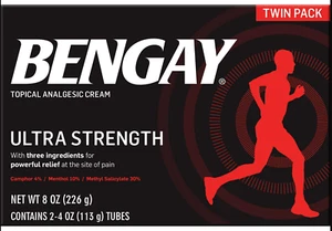 Bengay 2 X 4oz tubes Ultra Strength Cream, Pain Relief EXP 04/26+Free Shipping - Picture 1 of 1