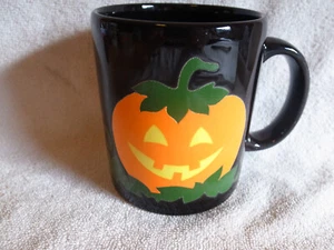 Vintage Waechtersbach Halloween Pumpkin Jack O'Lantern Black Orange Mug-HTF - Picture 1 of 5