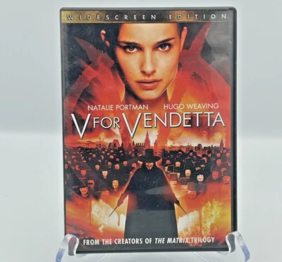 V For Vendetta DVD Widescreen Edition Natalie Portman Hugo Weaving - Image 1 of 4