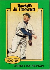 1987 Hygrade All-Time Greats Christy Mathewson #NNO New York Giants