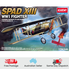 Academy 1/72 SPAD XIII WWI Fighter Plastic Model Kit [12446]