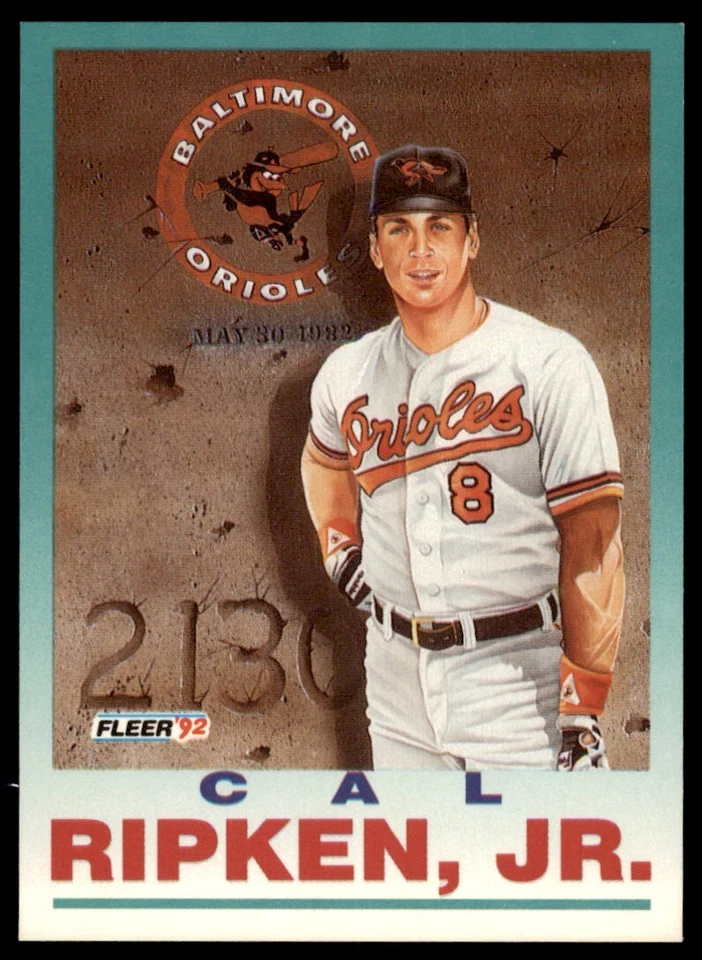 1992 Fleer Cal Ripken, Jr. Baltimore Orioles #26 - Image 1 of 2