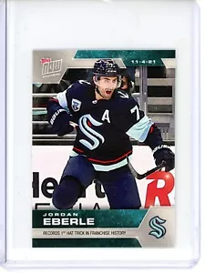 2021-22 Topps AHORA Jordan Eberle #70 Seattle Kraken pegatina PR: ¡379 SP! - Imagen 1 de 2