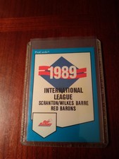1989 International League Scranton Wilkes Barre Red Barons Team Set