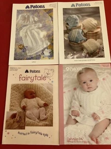 1990's Patons 4 Ply and DK Baby and Child Knitting Patterns K2 - Picture 1 of 7