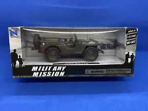 Fantastica missione militare NewRay pressofusa scala 1:32 seconda guerra mondiale Jeep Willys!! - Foto 1 di 5