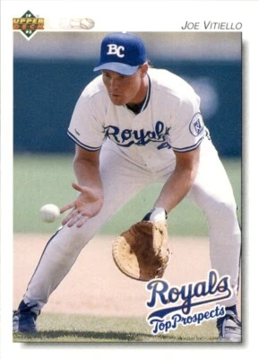 1992 Upper Deck Minors Joe Vitiello Baseball City Royals #309 Baseball Card - Image 1 of 2
