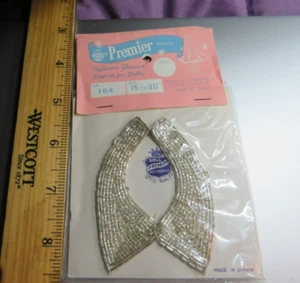 Vintage Doll Beaded Collar Perfect for Gene & Friends!  15" to 20"  In PKG # 119 - Picture 1 of 1