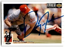 1994 Collector's Choice Signed Danny Jackson Philadelphia Phillies #145