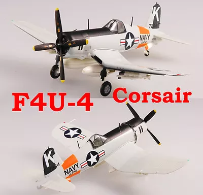 Easy Model 1/72 USS F4U-4 Corsair Kansas Coast Guard 1956 Plast Model #37240 - Image 1 of 4