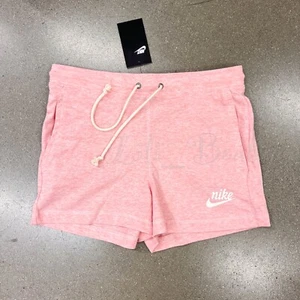 NWT Nike CJ1826-630 Women NSW Sportswear Gym Vintage Shorts Slim Fit Pink Size M - Picture 1 of 11