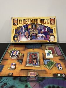 Milton Bradley Vintage 1993 13 Dead End Drive Board Game W/ Box Missing Dice