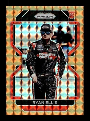 3-10-08 PWE READ . 2022 prizm nascar #22 ryan ellis Reactive Orange rc - Image 1 of 2