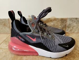 Nike | Air Max 270 Smoke Grey Hyper Pink 943345-031 Kids Unisex GS Size 3.5Y ✨️