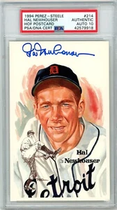 Hal Newhouser Signed Perez Steele - PSA DNA 10 - Picture 1 of 1