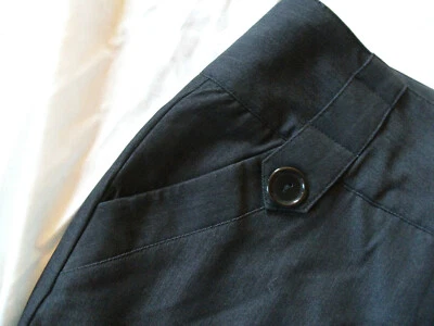 B Wear ~ Pantalones de vestir Byer California gris oscuro acampanados ~ Juniors talla 3 Foto 1 de 4