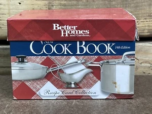 Better Homes and Gardens New Cook Book 14th Ed Recipe Card Collection - Picture 1 of 10
