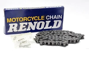 Final Drive Chain, AJS Model 14, 14CSR, 1959-62, 123L Genuine Renolds - Picture 1 of 1
