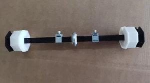 Doppelwellenbolzen mit verstellbaren Walzenkapseln SW 70 und Kugellager Ø 50 mm - Bild 1 von 2