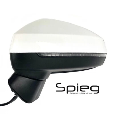 Espejo retrovisor lateral para Audi A3 S3 2015-2019 intermitente térmico conductor eléctrico izquierdo 8 hilos Foto 1 de 4