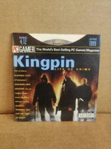 PC Gamer Vintage Demo CD 4.12 June 1999 Kingpin Life Of Crime - Picture 1 of 2