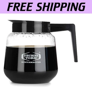 Stylish Clear Glass Carafe 1.8L - Perfect for Moccamaster Coffee Lovers - Picture 1 of 2