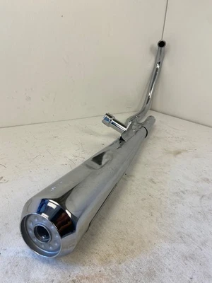 1980 1981 Yamaha XS850SG XS850 OEM Right Muffler Exhaust Pipe 3J2-14720-02-00 - Image 1 of 4