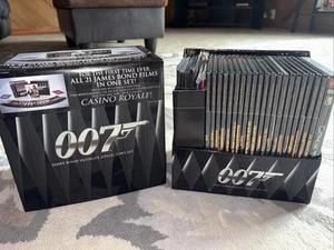 007 James Bond Ultimate Collectors Set 21 MOVIES 42 Discs With Bonus Material - Picture 1 of 6
