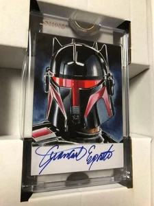 Swau Star Wars Artist Series Original Sketch Card Signed Graham Esposito 1/1 - Picture 1 of 3
