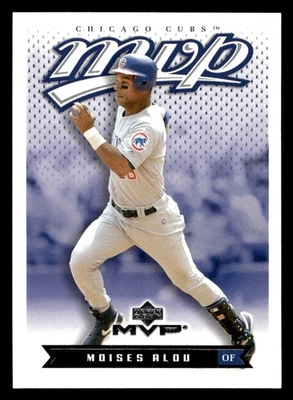 2003 Upper Deck MVP Moises Alou #40 Chicago Cubs - Image 1 of 2