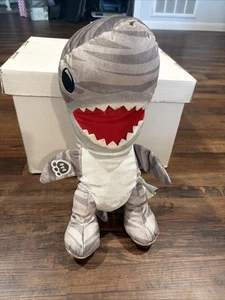Build A Bear Shark Week Great White Shark Plush Stuffed BAB 2019 Discovery - Picture 1 of 5
